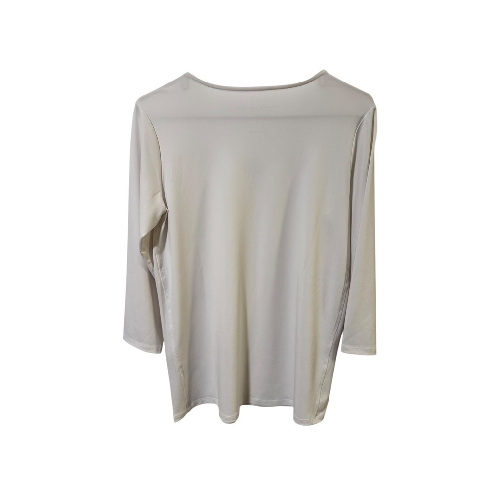 Susan Graver Size Small Modern Essentials Liquid Knit 3/4‎ Sleeve Top - Picture 2 of 4